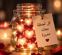كل لحظه معك مميزه