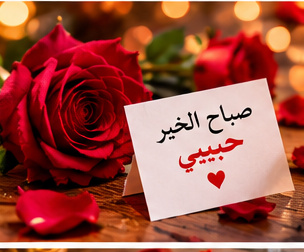 صباح رومانسي مع شروق الشمس