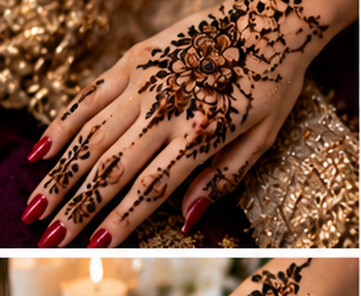 صور حنة ناعمة وبسيطة للبنات