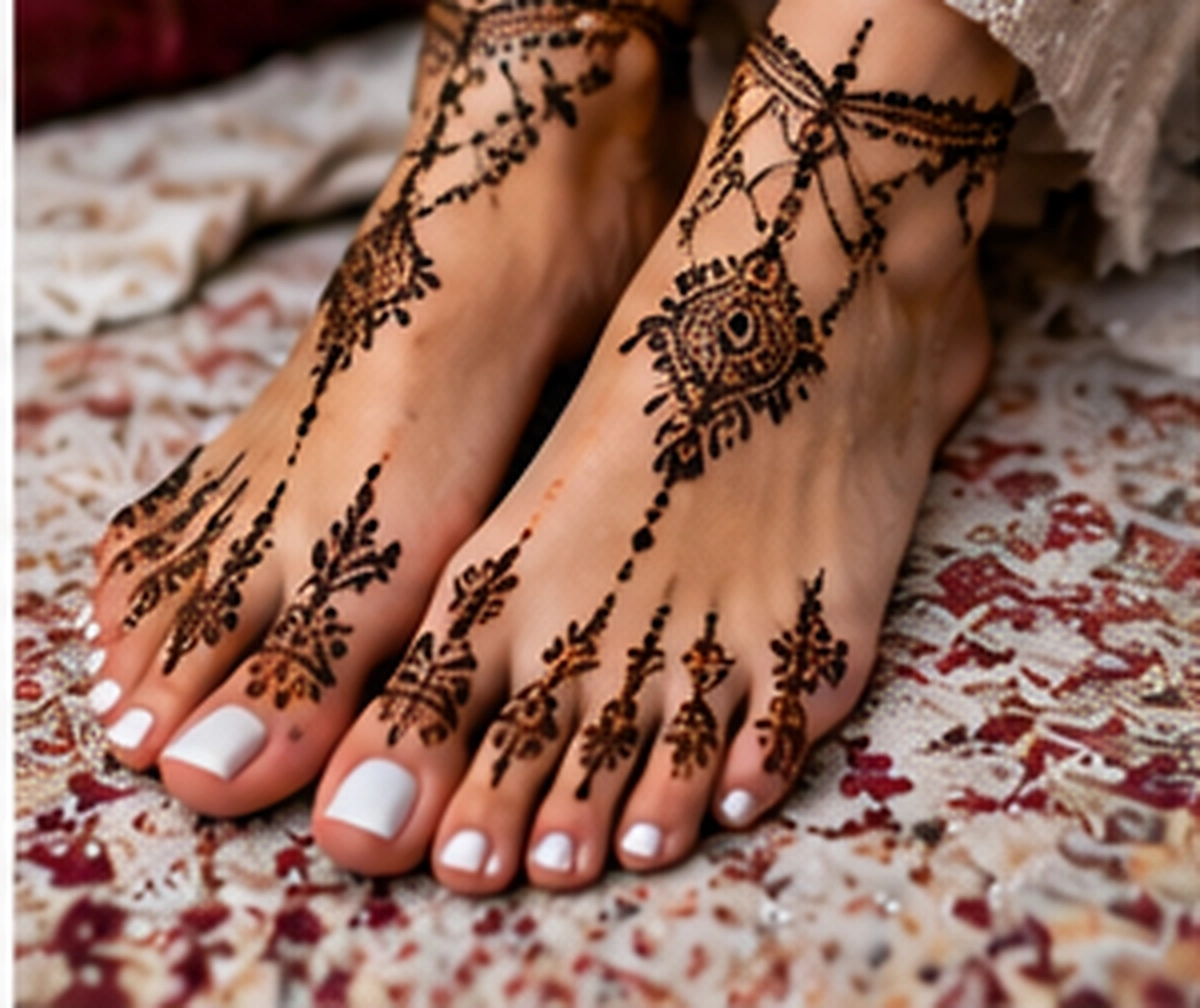صور نقش حنة للقدم 2027