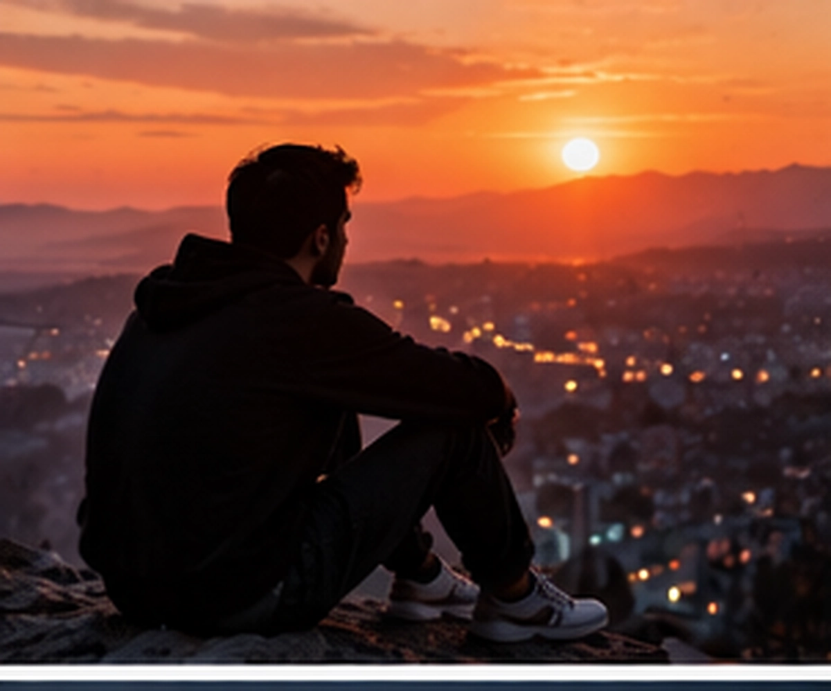 صور شباب حزينة 2027 عند الغروب