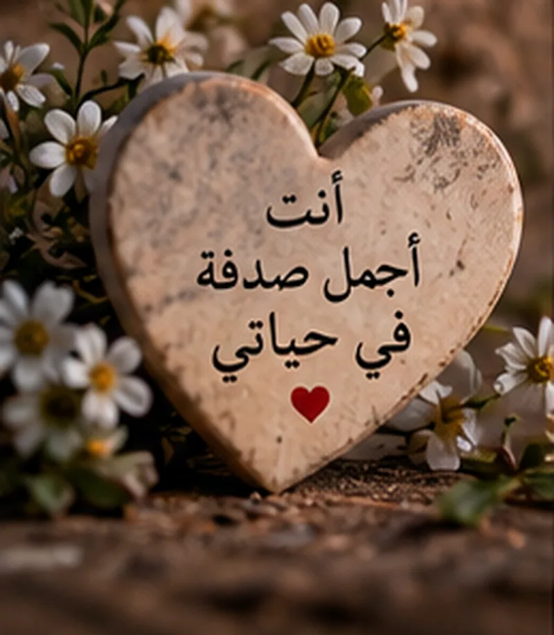 كلام رومانسي قصير وجميل من القلب