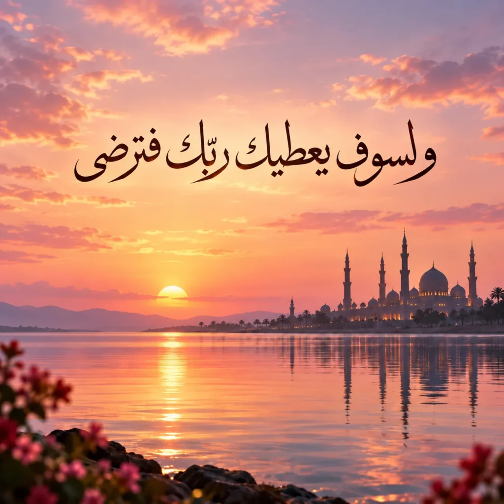 ولسوف يعطيك ربك فترضى