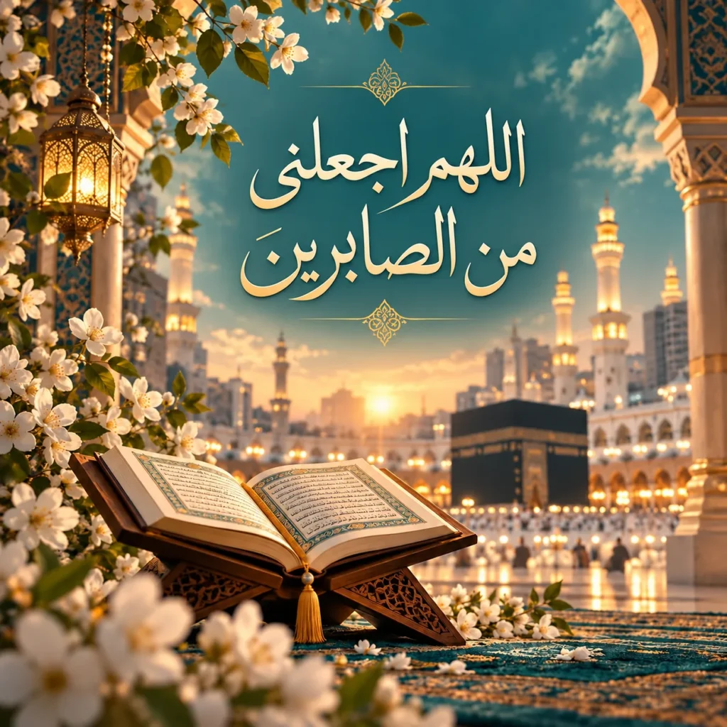 اللهم اجعلني من الصابرين 